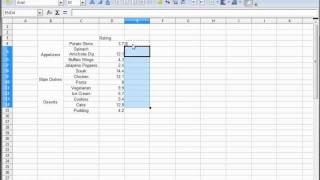 36 Libre Office  Calc Open Office  Calc Excel Tutorial  Charts Subgroup and rept [upl. by Chabot]