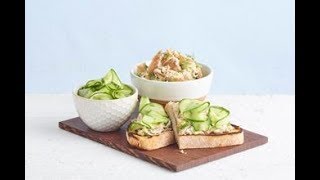 Smoked mackerel pâté with dill and cucumber quick pickle in partnership with Sarsons [upl. by Anerat]