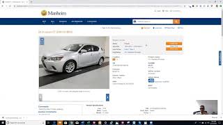 How To Buy Cars Online From The Auction Using Manheim Website [upl. by Ogir]