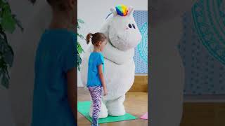 YOGA mit Pummeleinhorn amp kids4yoga 🧘 Nr 08 quotLollibaumquot [upl. by Adnav757]