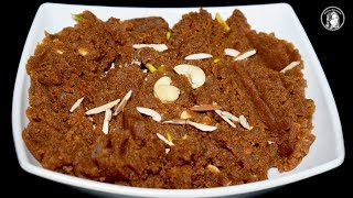 Besan Ka Halwa Recipe  How to make Non Sticky Besan Halwa by Kitchen With Amna [upl. by Alfonso]