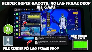 CARA CURANG ATASI LAG✅Combo Config Settingan Rendering Halus amp GVORTEX  Ampuh Atasi Lag Diandroid [upl. by Alves]