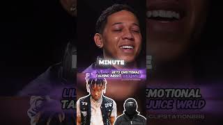 Lil Bibby gets Emotional when talking about Juice Wrld PART 2 😓🙏 juicewrld LLJW shorts [upl. by Lourie]