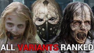 Ranking Every Variant Walker In The Walking Dead Universe From Least To Most Deadly [upl. by Revned42]