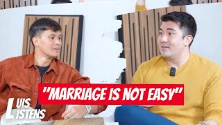 LUIS LISTENS TO MATTEO GUIDICELLI Marriage is not easy  Luis Manzano [upl. by Lejeune]