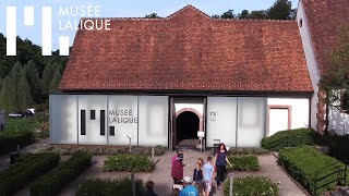 Musée Lalique  Vivez lexpérience du verre et du cristal en Alsace [upl. by Spear]