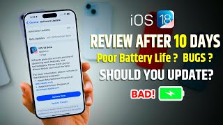 iOS 18 beta 1 Review 10 Days Later  iOS 18 beta 1 Battery life heating should you update [upl. by Haimirej578]