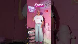 Barbie girl is saying quothiquot to you from all over the world shorts [upl. by Blynn20]