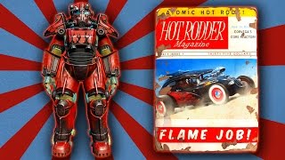 Fallout 4  Hot Rod Flames Power Armor Paint Guide [upl. by Egief]