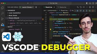 Debug a React app with Visual Studio Code [upl. by Tinaret]