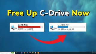 How to Clean C Drive In Windows 10\11 Make Your PC Faster  2024 Tricks [upl. by Atirhs]