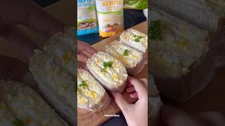 แซนด์วิชไข่ต้มมายองเนส amp สลัดไข่ต้ม อร่อยบอกต่อ food healthyfood sandwich salad [upl. by Urata]