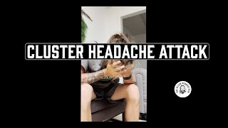 CLUSTER HEADACHE ATTACK The Worst Pain Imaginable [upl. by Yusem]