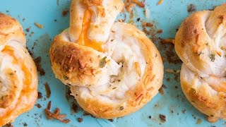 Cheese Stuffed Garlic Knots [upl. by Eznyl]