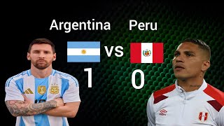 Argentina Beats Peru  Argentina Vs Peru [upl. by Gustafson]