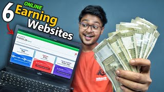 Best 6 Online Earning Websites That Pay You Real Money Without Investment [upl. by Aryad604]