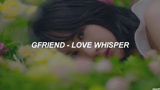 GFriend  Love Whisper  Sub español [upl. by Attennek]