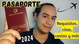 ¿Como SACAR el PASAPORTE Colombiano FÁCIL en el 2024 [upl. by Latsyc]