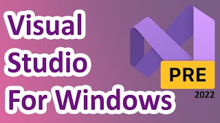 Visual Studio Preview 2022  x64 [upl. by Steady]