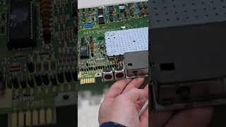 Commodore 128 DEFECTIVE DONOR Motherboard with Jiffy DOS [upl. by Naitsirhk]