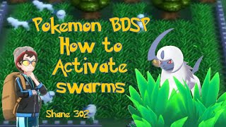 Pokémon BDSP  Swarm Guide Pokémon popping up out of the grass [upl. by Eiralih]