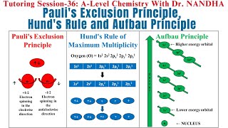 Paulis Exclusion Principle  Hunds Rule  Aufbau Principle  Practice problems [upl. by Jem]