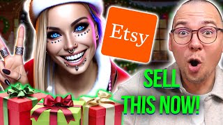 VIRAL Etsy Christmas Trends To Sell in 2024 Digital amp POD [upl. by Alleuqram572]