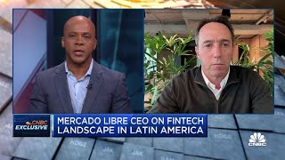 Were seeing strong growth in Latin America ecommerce across the board MercadoLibre CEO Galperin [upl. by Ria]