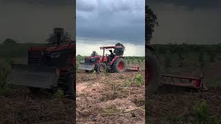 Tractor Kubota M7040 V20 Kubota mini videos vlog [upl. by Ytima]