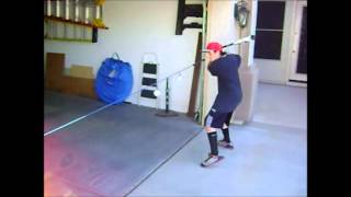 Baseball Swing Line batting training aid [upl. by Terris778]