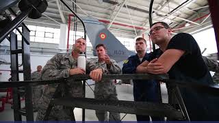 Ramstein Aviano Airmen Provide Training for Romanian Air Force [upl. by Mukul]