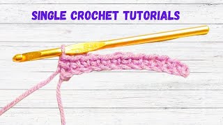 Crochet for Beginners Single Crochet Increase And Decrease Tutorial Step By Step [upl. by Lehpar]