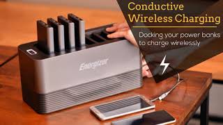 Energizer® Charging Station with 8x Power BanksPS80000HD [upl. by Jayne915]