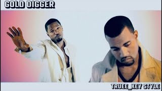 Kanye West  Gold Digger  feat Jamie Foxx trueekey style [upl. by Nnylrefinnej637]