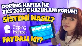 DOPİNG HAFIZA İLE YKS2025E HAZIRLANIYORUM SİSTEMİ NASIL FAYDALI MI dopinghafıza [upl. by Silsby153]