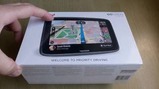 TomTom GO 62005200 WiFi unboxing [upl. by Nawrocki]