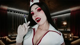 ASMR Vampire Nurse CheckUp  Soft Whispers amp Mysterious Care 🩸 [upl. by Ahseyn]