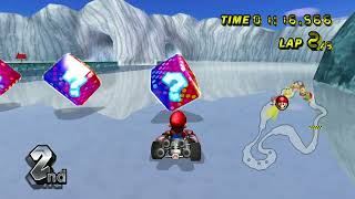 N64 Sherbet Land  Mario Kart Wii 4K 60FPS [upl. by Worsham698]