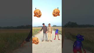 Upin ipin Head to joker frog gorilla dami cosita vfx videosfunny shorts vfxdipu [upl. by Oderf29]