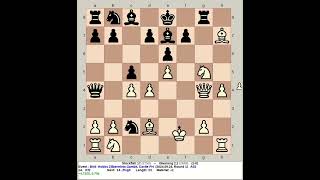 Stockfish 17 vs Glaurung 2 2  Bird Hobbs Zilbermints Gambit chess [upl. by Bricker172]