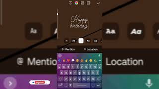 🗣️instagram story ideas  instagram story ideas birthday 📲 💡 [upl. by Remlap]