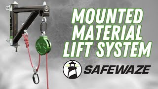 Safewaze  Mounted Material Lift  Overview [upl. by Malachi]