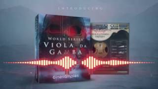 Cinesamples Viola da Gamba Visualizer [upl. by Gahan764]