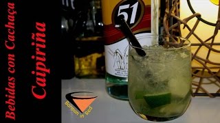 COMO HACER UNA RICA CAIPIRIÑA BRASILEÑA  CAIPIRINHA [upl. by Nauquf811]