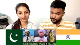 Angry Awaam VS Dr Zakir Naik amp Mufti Tariq Masood  Indian Reaction [upl. by Eidaj]