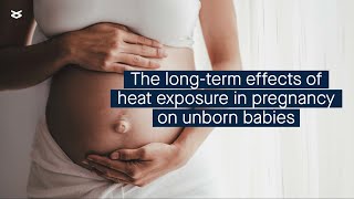 Heat health and social disparity examining longterm outcomes of prenatal heat exposure [upl. by Anerhs]