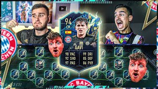 FIFA 22 GAVI BAYERN TRANSFER SQUAD BUILDER BATTLE 😱😱 [upl. by Wallas]