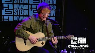 Ed Sheeran Covers 50 Cent Coldplay and Blackstreet Live on the Howard Stern Show [upl. by Damita]