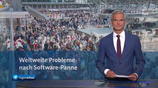 tagesschau 2000 Uhr 19072024 [upl. by Merrielle]