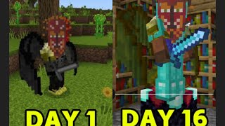 Day 1 to day 16 Lifeboat Survival Mode [upl. by Cristi825]